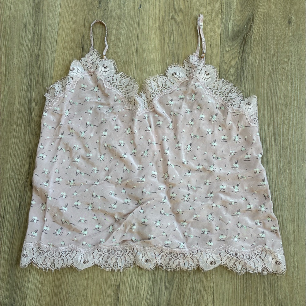 Victoria's Secret Pink Floral Lace top